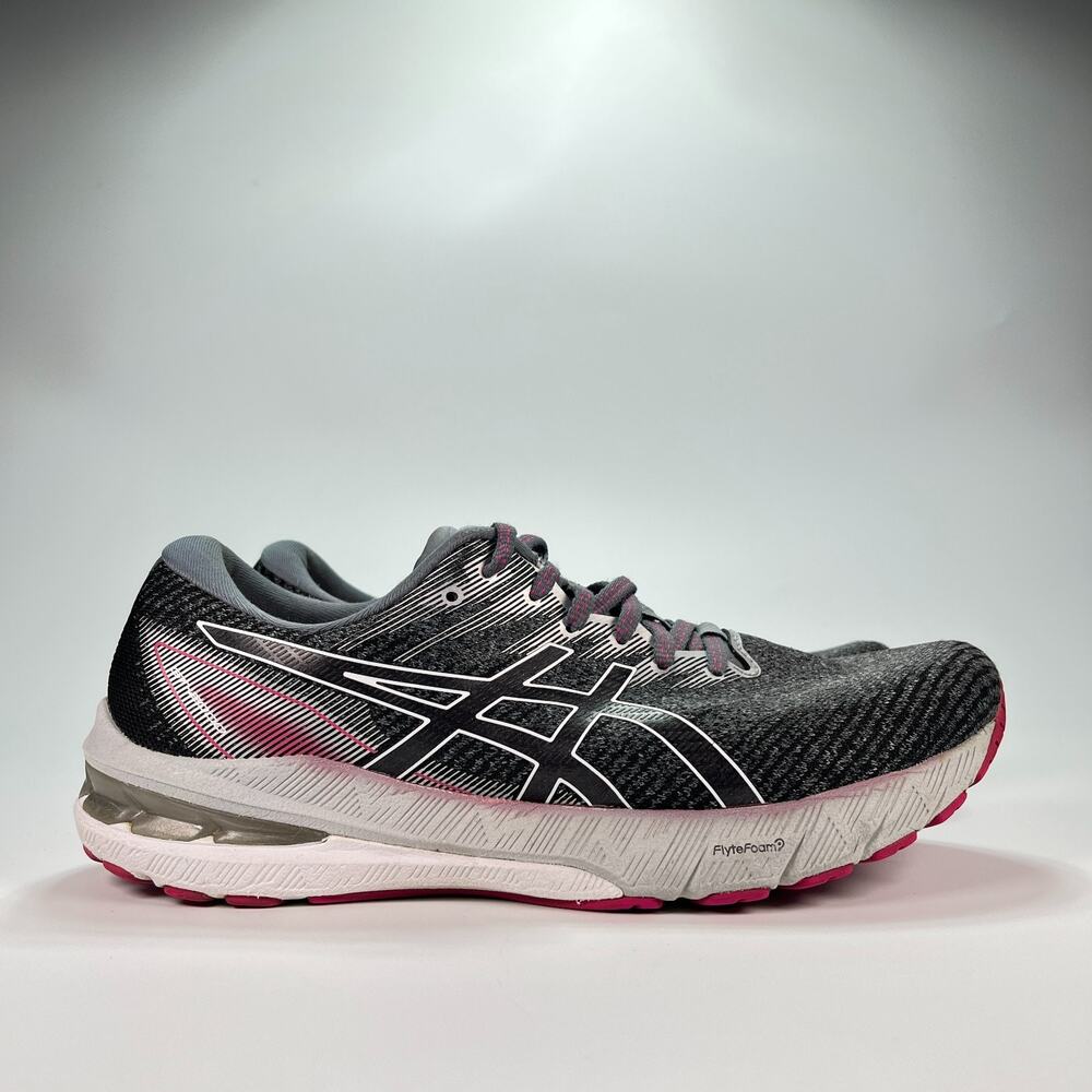 Asics GT-2000 10 Black Pink Stability Running Shoes Women’s Size 11 Men's 9.5